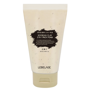 สารสกัดจากถั่วเหลือง โคลนดินขาว 2 in 1 แพ็คโฟมทำความสะอาดล้ำลึก บำรุงรูขุมขน ให้ความชุ่มชื้น ผลิตภัณฑ์ความงามเกาหลี รับผลิตแบบ OEM ODM - Product Image 1