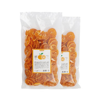 INTOJEJU IntIntojeju mandarijnschijfjes Gedroogd fruit Snack Gezonde zoete knapperige mandarijnschijfjes Veganistisch voedsel Korea