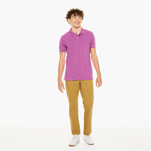Camiseta de Golf Premium para Hombre 2025, Gran Oferta, Tallas Grandes, Ligera, Cuello Corto, Color Sólido, Secado Rápido, Logotipo Personalizado - Product Image 5