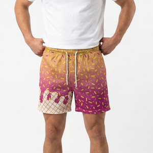 Pantalones Cortos Deportivos Personalizados de Alta Calidad al por Mayor, Pantalones Cortos de Baloncesto de Malla Personalizados para Hombre, Sublimados en Poliéster - Product Image 6