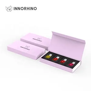 White Press On Nail Polish Packaging Product Boxes INNORHINO
