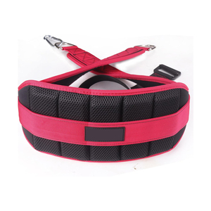 Classic Black Neoprene Curved Adjustable Double Pull <b>Compression</b> Weightlifting Belt for Professional Powerlifting Bodybuilding - Product Image 4