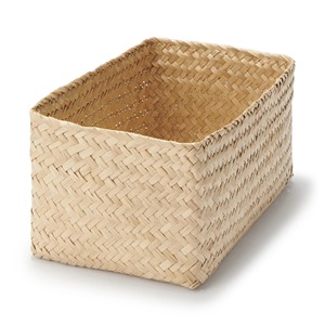 Seagrass Organizer Herringbone Rectangular <b>Basket</b> Handmade <b>Storage</b> <b>Basket</b> Wholesale eco-friendly Made in Viet Nam - Product Image 1
