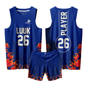 Uniforme de Baloncesto de Lujo con Cuello Redondo, de Secado Rápido, en Poliéster, para Deportes Competitivos y Entrenamiento - Product Image 1