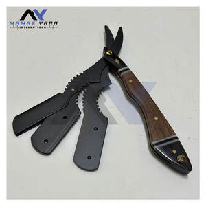 Rasoir de sécurité manuel pour hommes, rasoir professionnel en bois pour barbier, rasoir à lame unique en acier inoxydable de qualité supérieure, qualité salon - Product Image 4