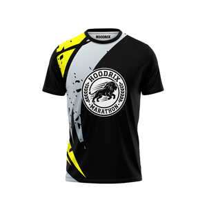 Camiseta de Maratón con Logotipo Personalizado para Hombre y Mujer, Ropa Deportiva Transpirable que Absorbe la Humedad, Fabricante al por Mayor OEM ODM - Product Image 1
