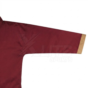 Fournisseur de premier plan : Uniforme de karaté traditionnel élégant pour hommes avec logo frontal, 100 % coton, pour la pratique des arts martiaux, l'entraînement et les compétitions - Product Image 6