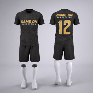 High Quality Customized Soccer Wear Football Uniform Kit <b>Polyester</b> Jersey Pants <b>Shorts</b> Hats Socks Unisex All Seasons - Product Image 2