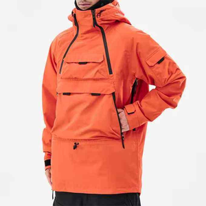 Combinaison de ski pour enfants, imperméable, doublée de polaire, fermeture éclair, capuche amovible, personnalisable, unisexe - Product Image 3