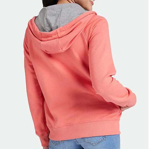 Veste à capuche zippée pour femme, design réversible, personnalisable, 100% coton, éco-responsable, streetwear, nouveau style - Product Image 3