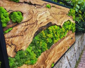 Wildwood Mosaic Living Wall Canopy Currents Wooden Wall Decor Nature Nexus Moss Artwork <b>Enchanted</b> Grove Wood Mosaic Verdure Flow - Product Image 2