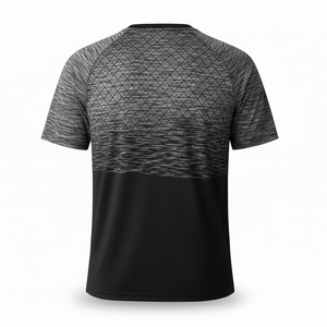 Camiseta Deportiva Técnica para Hombre, Tejido Transpirable de Secado Rápido, 100% Poliéster, Sin Costuras, para Pickleball, Verano, Fabricación OEM ODM - Product Image 2