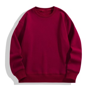 Wholesale <b>blank</b> sweatshirt heavyweight fleece with printed sweatshirt for US streetwear brands private label - Product Image 3