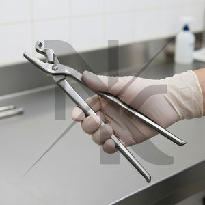 Pince à clous en acier inoxydable réutilisable à col de cygne pour fermeur de sabots, outil professionnel pour le soin des sabots équins - Product Image 6