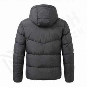 Pakistan Usine En Gros Nouveau Style De Mode Hommes Doudoune Tissu Hiver Doudounes Personnalisé Mode Hommes - Product Image 3