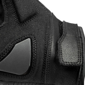 Nayab Industries Unisex High Quality Genuine Leather Touch Screen Full Finger Non-Slip Breathable Buckle Closure Racing <b>Gloves</b> - Product Image 3