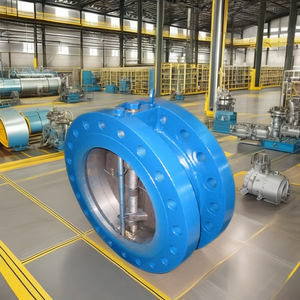 ASME Class150 Siège EPDM de haute qualité WCB Wafer Clapet anti-retour pour alimentation manuelle à eau haute température - Product Image 2