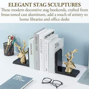 ที่คั่นหนังสืออะลูมิเนียมอุตสาหกรรมสไตล์ดั้งเดิมสำหรับตกแต่งภายในสไตล์ลอฟท์ ตกแต่งงานแต่งงาน เพิ่มความโดดเด่น ทนทาน จัดระเบียบชั้นวางของ - Product Image 3