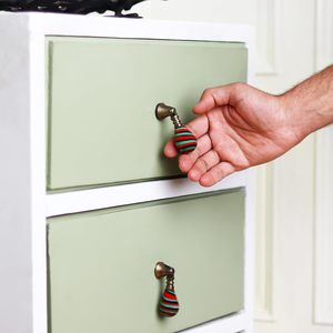 Bulk Artistic Glass Drop <b>Drawer</b> <b>Knobs</b> Vintage Hanging Style Cabinet <b>Pulls</b> Multicolor Decorative Furniture <b>Knobs</b> <b>and</b> <b>Pulls</b> - Product Image 3