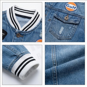 Factory Made New Fashion Print Cotton Jean <b>Jacket</b> Designed <b>Mens</b> <b>Denim</b> <b>Jacket</b> <b>Men</b> - Product Image 4