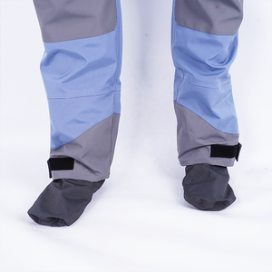 Men's Blue Polyester <b>Work</b> Coverall <b>Waterproof</b> Full Body Protection Uniform - Product Image 5