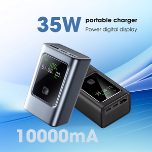 MCK NB35 NEW 35W Fast <b>Charge</b> Pass-through Aluminum Alloy Cafe Office USB-<b>C</b> Portable Charger 10000mAh Leakage Protection - Product Image 6
