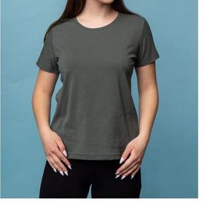 Camiseta de verano de manga corta con cuello redondo para mujer Nuevo Jersey Algodón Moda Mujer Camiseta Proveedor de BD - Product Image 5