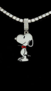 925เงินสเตอร์ลิงน่ารักสัตว์สุนัขสร้อยคอและจี้แฟชั่นผู้หญิงเครื่องประดับทำสำหรับผู้หญิงของขวัญ - Product Image 4