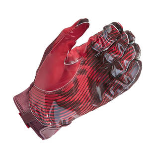 Guantes de Fútbol Americano de Cuero Transpirable, Diseño Ligero, Ajuste Cómodo, Textura de Alto Agarre, Movimiento Flexible para el Día del Partido y Uso Diario - Product Image 6