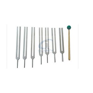 Ensemble de diapasons 7 chakras de haute qualité en aluminium, instrument de thérapie sonore manuelle, certifié CE, finition premium, OEM - Product Image 1