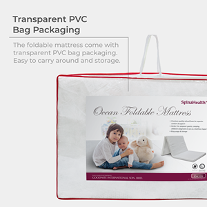 Colchón Inteligente Plegable Goodnite de 5 cm, Tela de Microfibra, Firmeza Extra Suave, Ligero, Portátil, Fácil de Guardar - Product Image 3