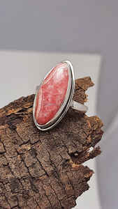 Bague en pierre rose de Style classique en argent Sterling 925 pour femmes pierre de naissance pierre précieuse bijoux de mariage et de fête bague en pierre Marquise - Product Image 5