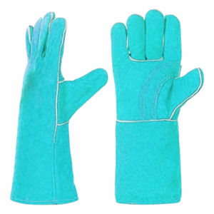 Vente flash - Gants de soudage en cuir de vachette renforcé, protection industrielle des mains, résistance à la chaleur, ignifuges - Product Image 6