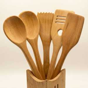 Portacubiertos de Madera Personalizado, Hecho a Mano, Decoración para el Hogar, Accesorio de Cocina - Product Image 4