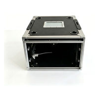 Flight case 6U avec rail coulissant réglable