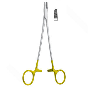 Porte-aiguille manuel de haute qualité New Orleans en acier inoxydable à pointe fine, outil de suture certifié CCC Classe II, OEM disponible - Product Image 3