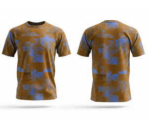 เสื้อยืด OEM แบบซับลิเมชั่น ออกแบบเองได้ แห้งเร็ว สำหรับออกกำลังกายและฟิตเนส |   ไซส์ผู้ชาย ผู้หญิง และเยาวชน |   น้ำหนักเบา แห้งเร็ว - Product Image 5