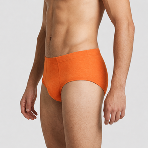 Calzoncillos cómodos de algodón de cintura alta para hombre, ropa interior elástica transpirable de cobertura total para uso diario - Product Image 4