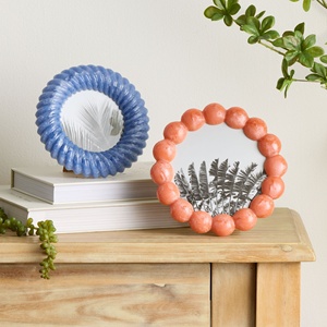 Cadre photo décoratif en résine avec design à bords bulle – Cadre photo moderne fait main pour la décoration intérieure et la présentation sur table - Product Image 2