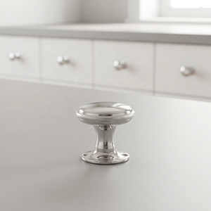 Poignée de meuble moderne en laiton, quincaillerie durable, design écologique, nickel poli, pour commode, cuisine, maison, bureau - Product Image 6