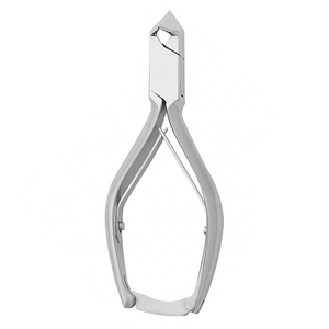 OEM Wholesale Heavy Duty Nail Cutters Sharp Moon Shaped Blades Podiatry Nail Clippers Back <b>Lock</b> Pedicure Nail Pliers - Product Image 1
