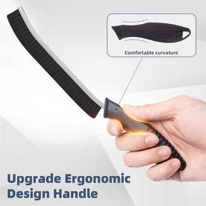 Nueva herramienta de mano de nailon de tamaño pequeño de fábrica, cepillo de limpieza de grietas de cerdas duras para baño, cocina, limpieza de huecos, fregado rotativo - Product Image 5