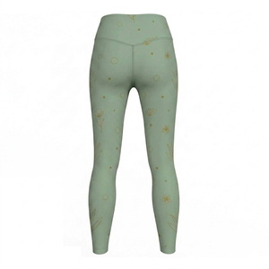 Leggings de compression pour femmes en gros, sur mesure, respirants, écologiques, séchage rapide, tissu nylon de haute qualité, service OEM - Product Image 4