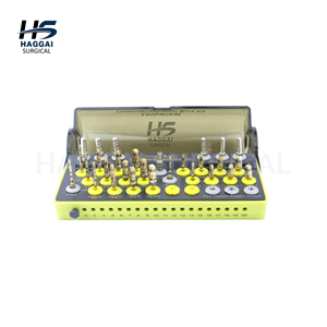 Kit de retrait de vis pour implants dentaires avec perceuse dentaire et accessoires, instrument chirurgical pour fixation cassée, kit d'expansion osseuse - Product Image 3