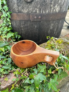 Taza Kuksa Premium de Bajo Costo, Hecha a Mano, de Madera, para Café, Té, Camping, Senderismo y Viajes, por M/S SHAAD HANDICRAFTS - Product Image 2