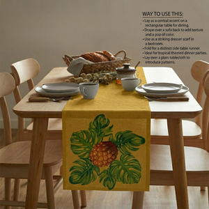 ผ้าปูโต๊ะสไตล์มินิมอลทันสมัยคุณภาพเยี่ยม |   ผ้าตกแต่งโต๊ะอาหารแบบซักได้สำหรับบ้าน |   อุปกรณ์วิ่งคุณภาพพรีเมียม ดีไซน์ทันสมัย - Product Image 5