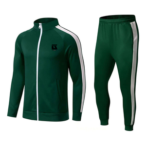 Vente flash - Survêtement homme en coton coupe ajustée personnalisé, 100% coton uni, taille plus, pour l'hiver - Product Image 1