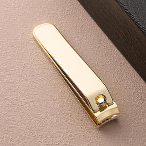 Real Gold Plated Stainless Steel Nail Clippers Luxury Fashion Gift for Personal Care Finger ANAAIF - Product Image 2