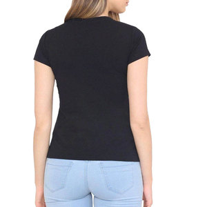 Solid Trader Top Grade Sustainable Fabric Street Wear Fashion Cropped Length Trendy Light Wight Women Tee <b>Shirt</b> - Product Image 5