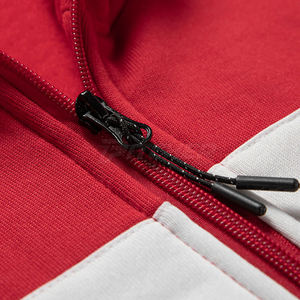 Servicio OEM al por Mayor, Sudaderas con Cremallera para Hombre, Diseño de Primera Calidad, Ligeras, de Color Sólido - Product Image 3